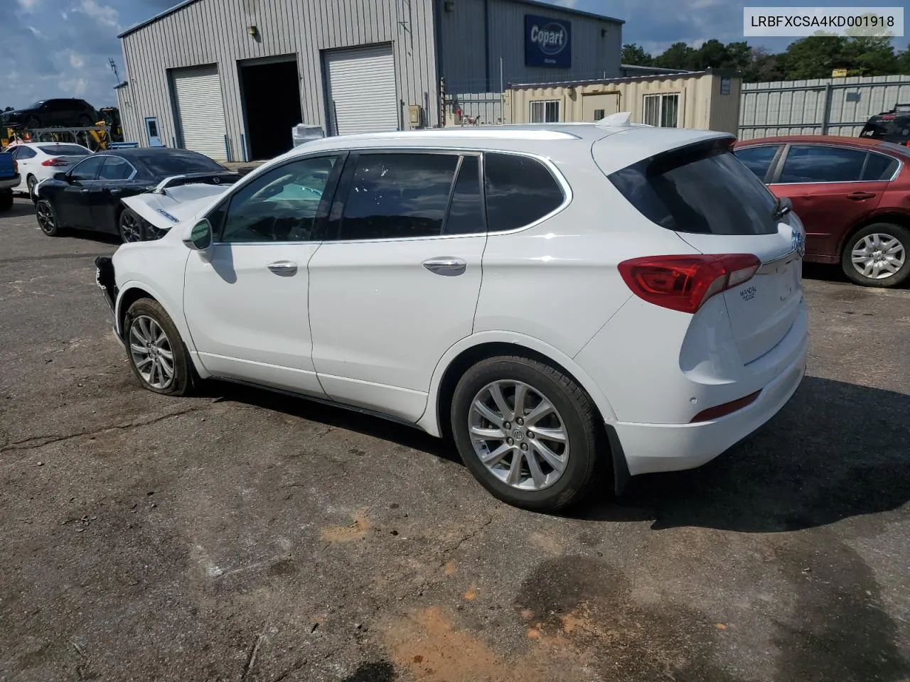 2019 Buick Envision Essence VIN: LRBFXCSA4KD001918 Lot: 72153564