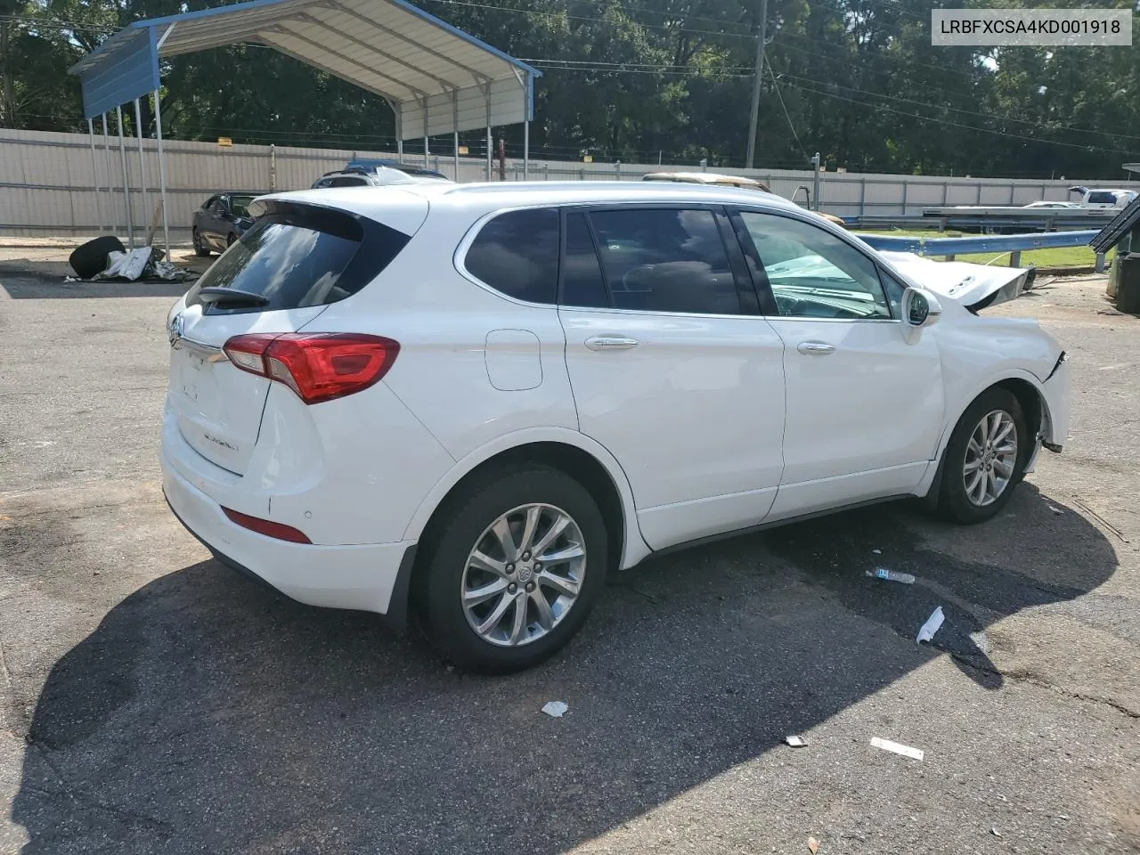 2019 Buick Envision Essence VIN: LRBFXCSA4KD001918 Lot: 72153564