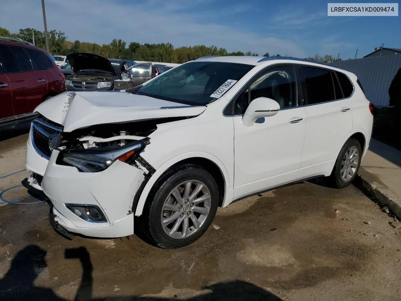 2019 Buick Envision Essence VIN: LRBFXCSA1KD009474 Lot: 72271864