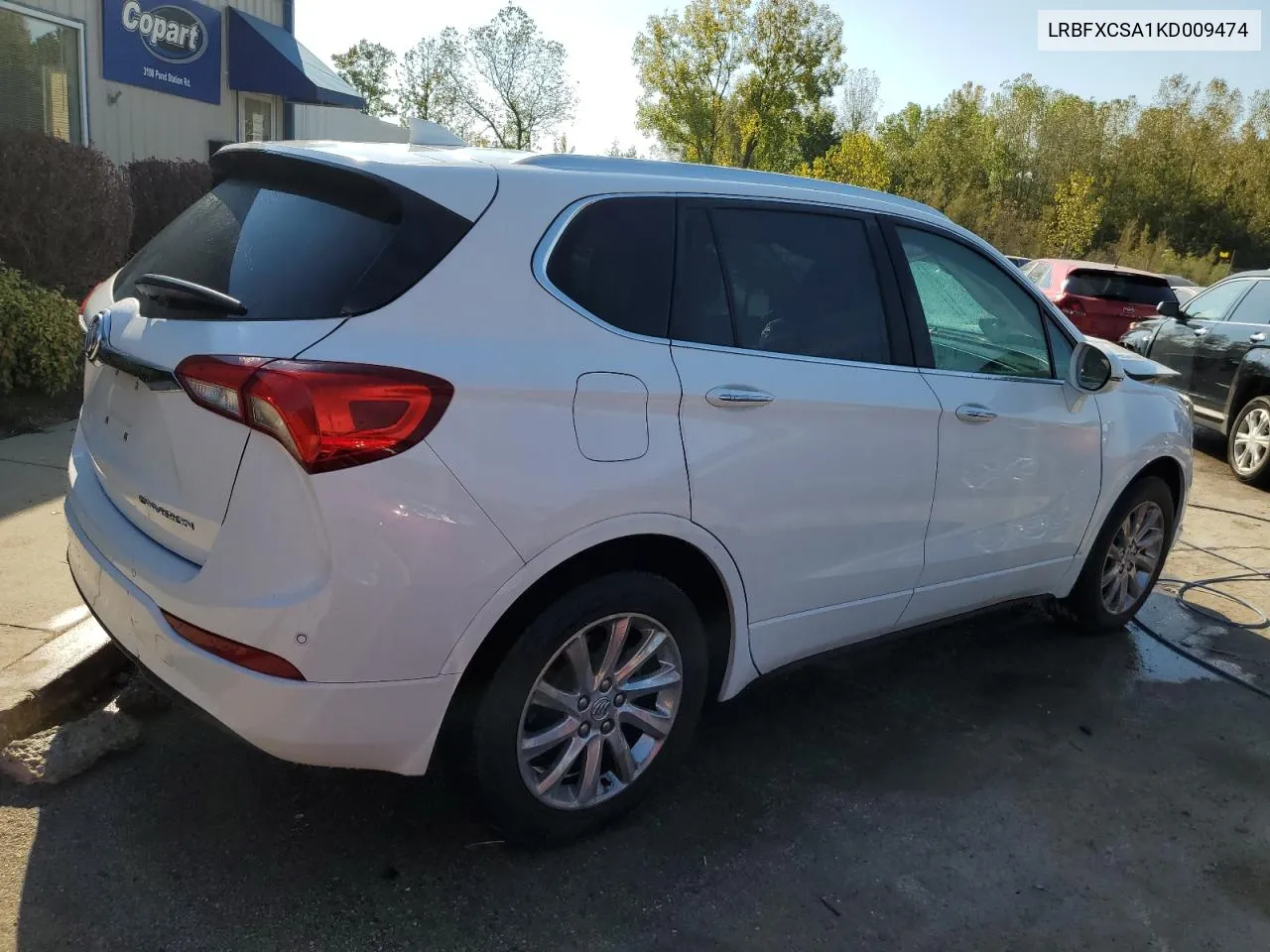 2019 Buick Envision Essence VIN: LRBFXCSA1KD009474 Lot: 72271864