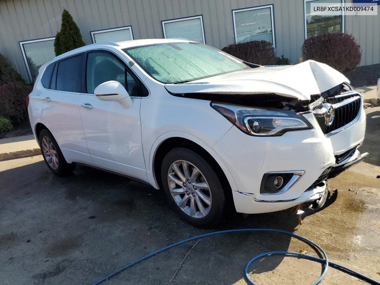 2019 Buick Envision Essence VIN: LRBFXCSA1KD009474 Lot: 72271864