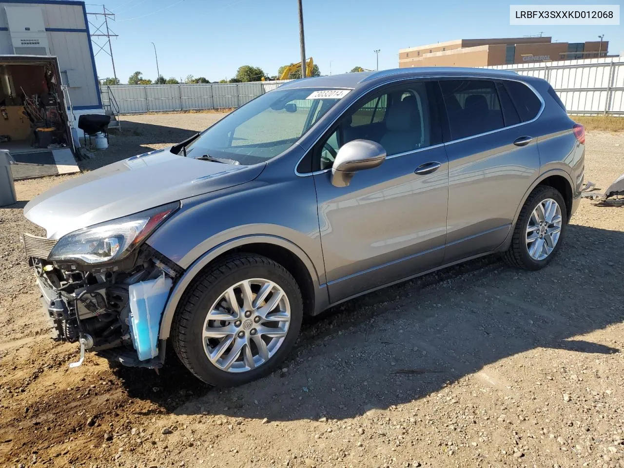 2019 Buick Envision Premium VIN: LRBFX3SXXKD012068 Lot: 73032014