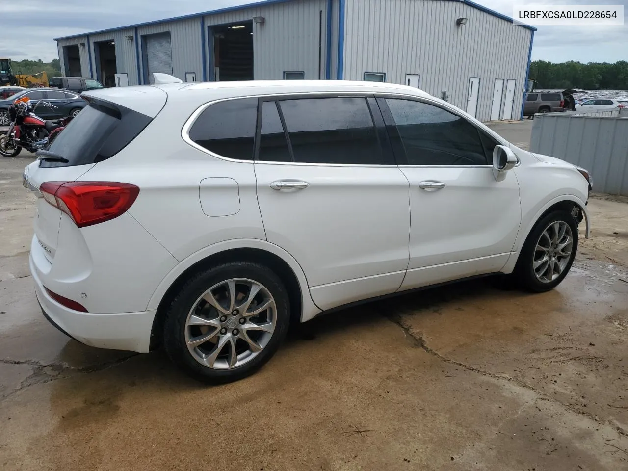 2020 Buick Envision Essence VIN: LRBFXCSA0LD228654 Lot: 57289164