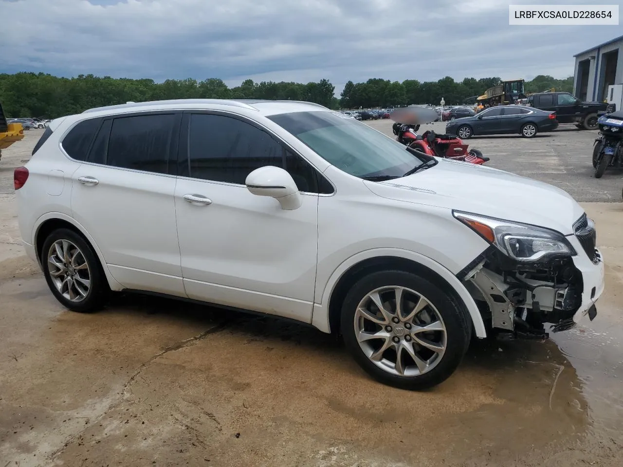 2020 Buick Envision Essence VIN: LRBFXCSA0LD228654 Lot: 57289164