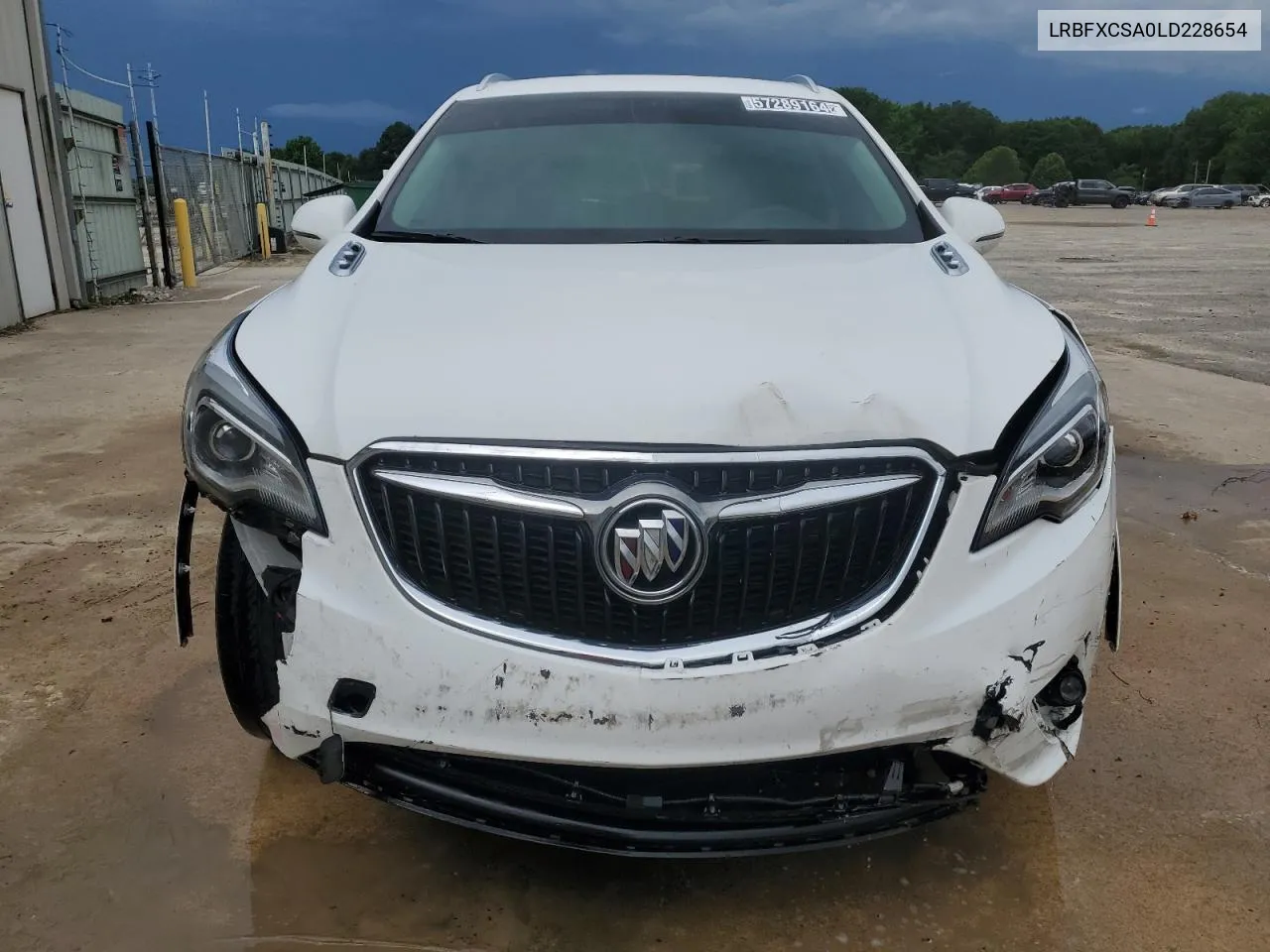 2020 Buick Envision Essence VIN: LRBFXCSA0LD228654 Lot: 57289164