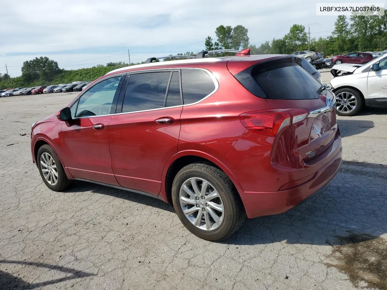 2020 Buick Envision Essence VIN: LRBFX2SA7LD037405 Lot: 57842354