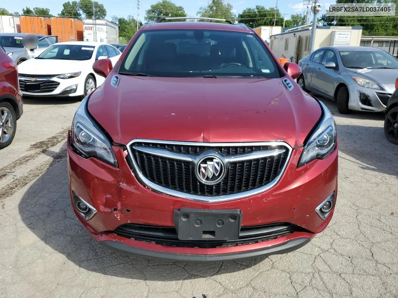 2020 Buick Envision Essence VIN: LRBFX2SA7LD037405 Lot: 57842354