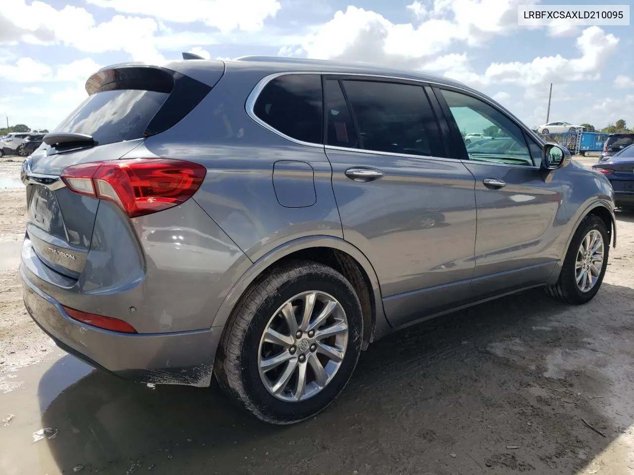 2020 Buick Envision Essence VIN: LRBFXCSAXLD210095 Lot: 59505054