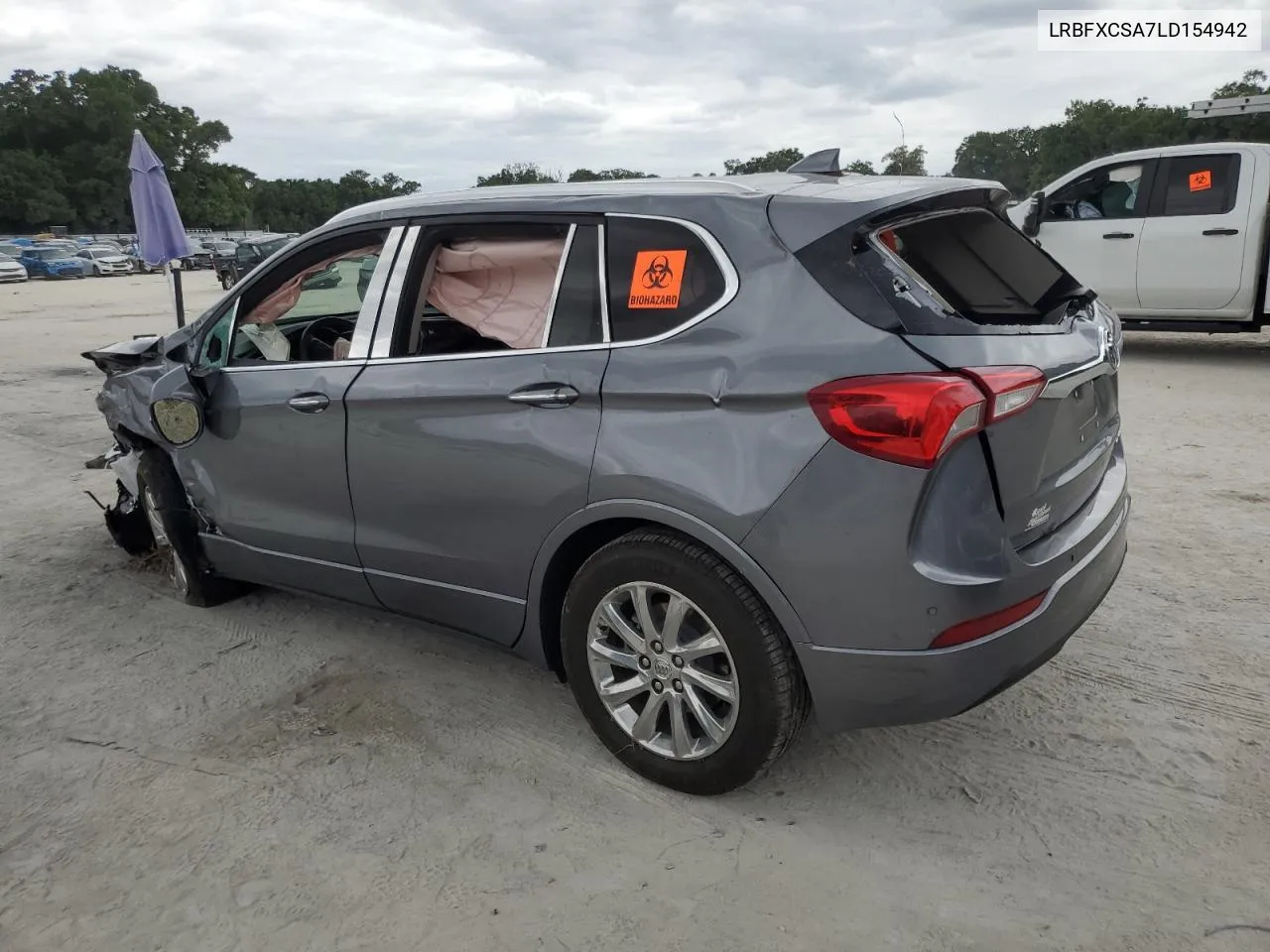 2020 Buick Envision Essence VIN: LRBFXCSA7LD154942 Lot: 59730764