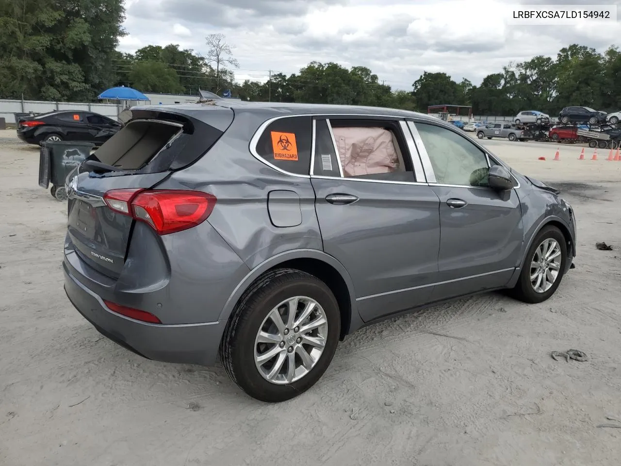 2020 Buick Envision Essence VIN: LRBFXCSA7LD154942 Lot: 59730764