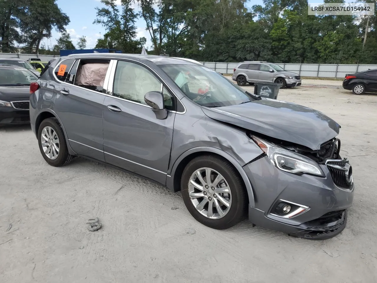 2020 Buick Envision Essence VIN: LRBFXCSA7LD154942 Lot: 59730764