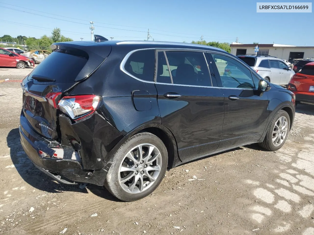 2020 Buick Envision Essence VIN: LRBFXCSA7LD166699 Lot: 60324014