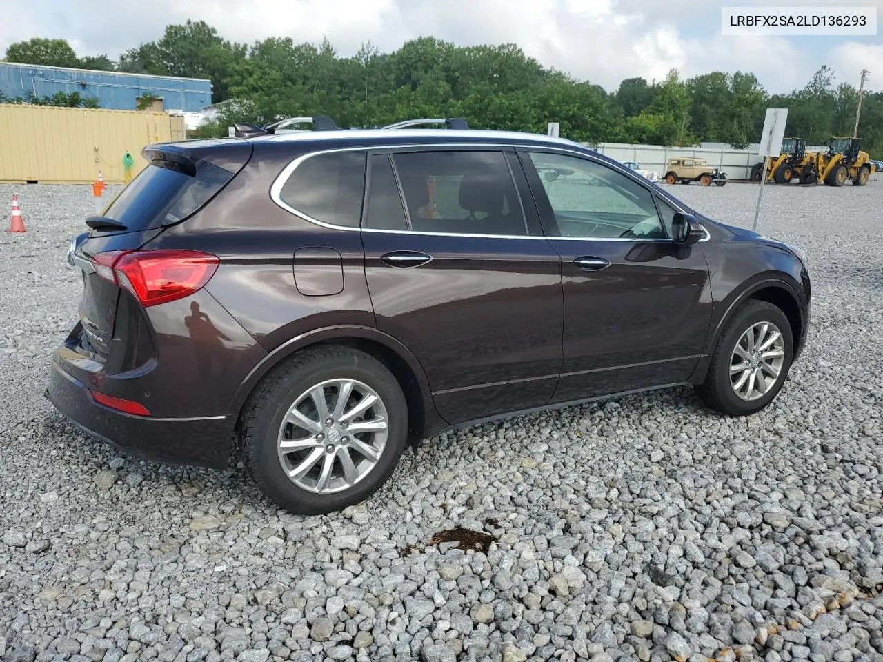 2020 Buick Envision Essence VIN: LRBFX2SA2LD136293 Lot: 61821874