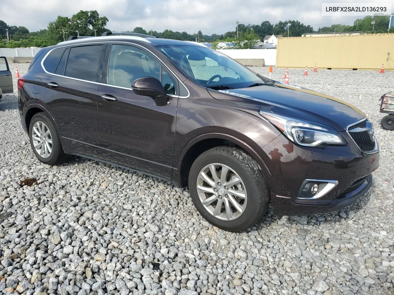 2020 Buick Envision Essence VIN: LRBFX2SA2LD136293 Lot: 61821874