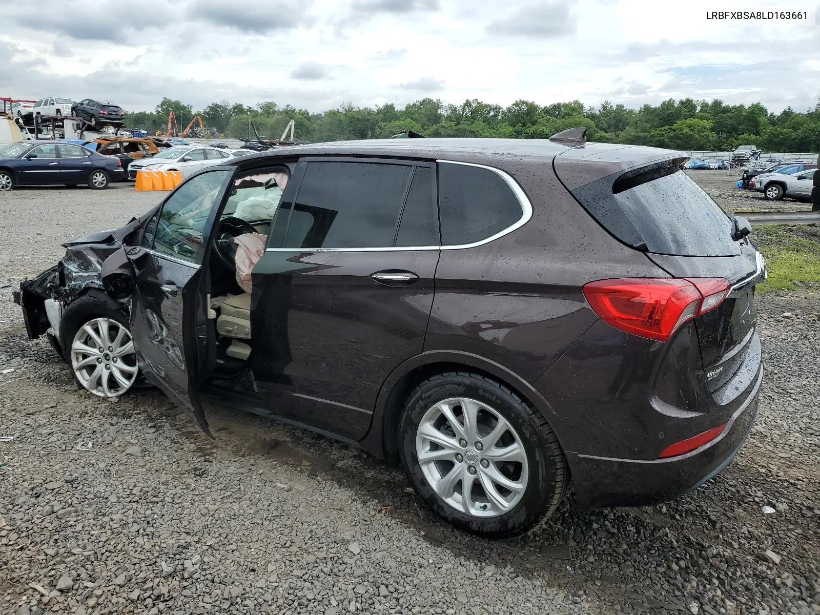 2020 Buick Envision Preferred VIN: LRBFXBSA8LD163661 Lot: 62264784