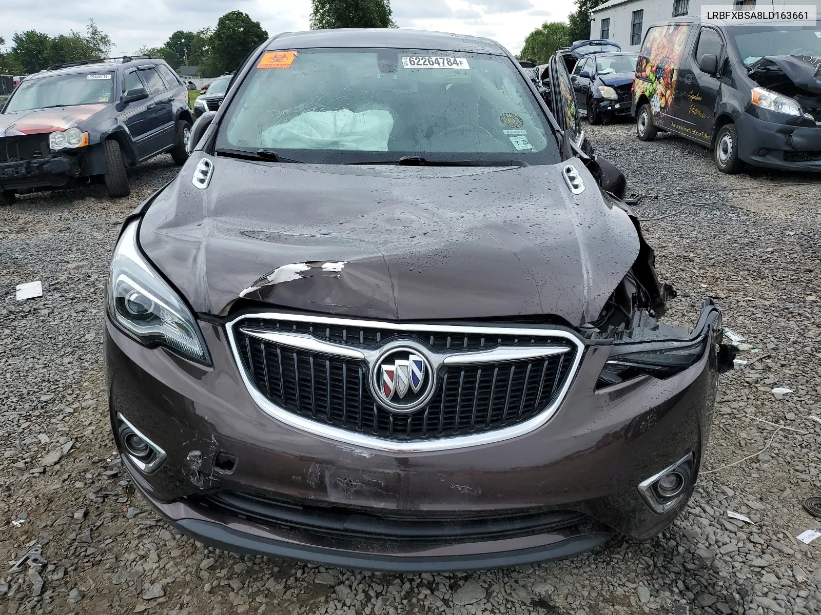 2020 Buick Envision Preferred VIN: LRBFXBSA8LD163661 Lot: 62264784