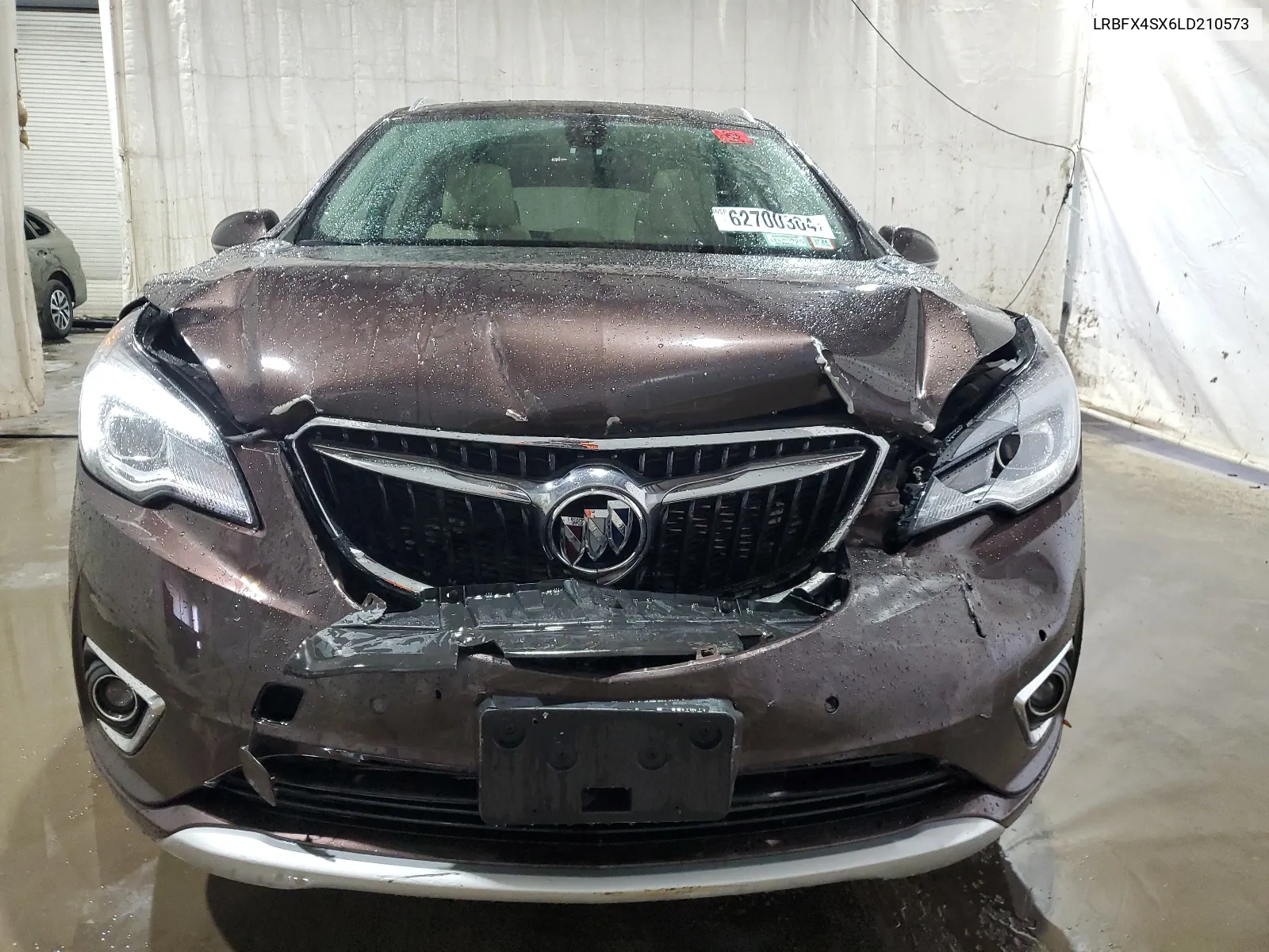 2020 Buick Envision Premium Ii VIN: LRBFX4SX6LD210573 Lot: 62700304