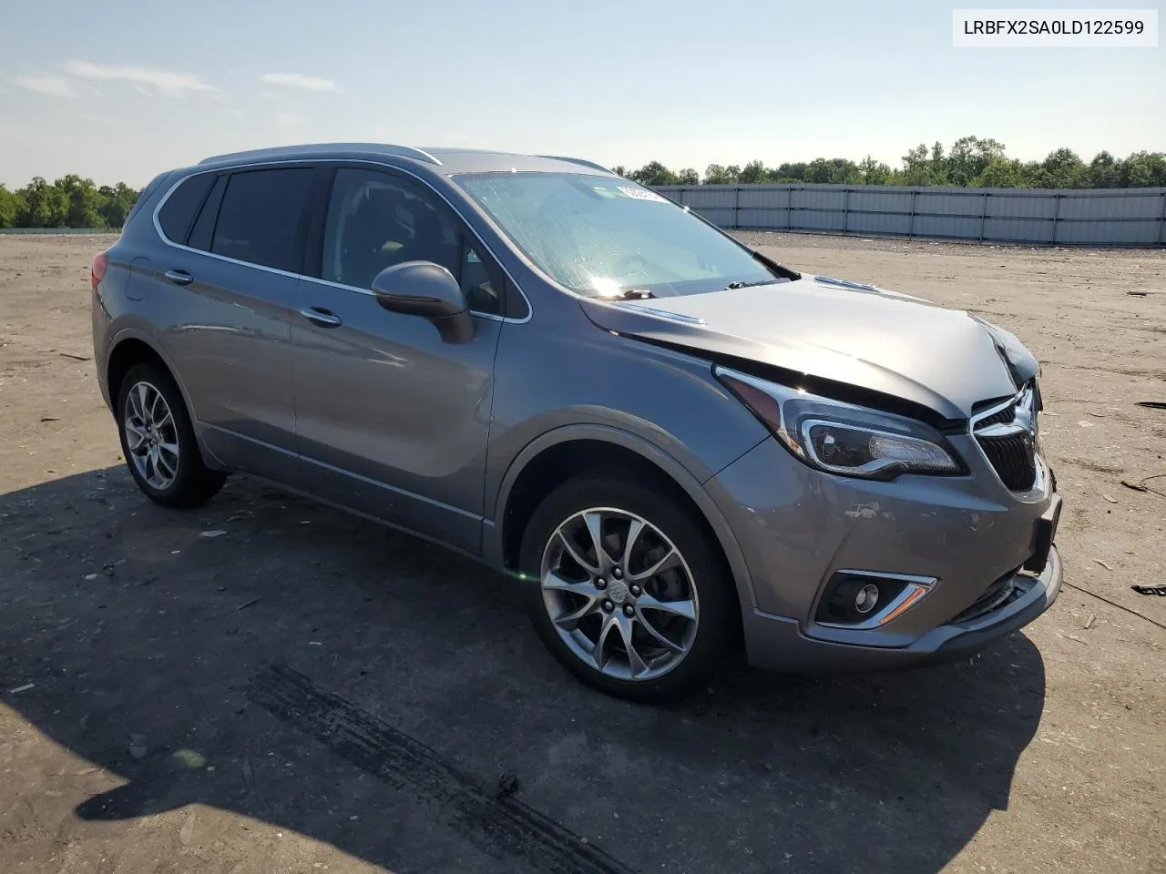 2020 Buick Envision Essence VIN: LRBFX2SA0LD122599 Lot: 62824164