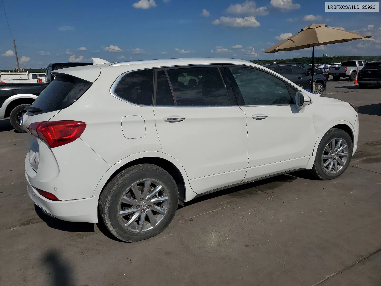 2020 Buick Envision Essence VIN: LRBFXCSA1LD125923 Lot: 63409844