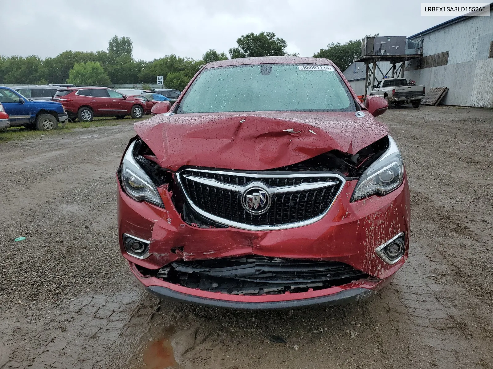 2020 Buick Envision Preferred VIN: LRBFX1SA3LD155266 Lot: 65061114