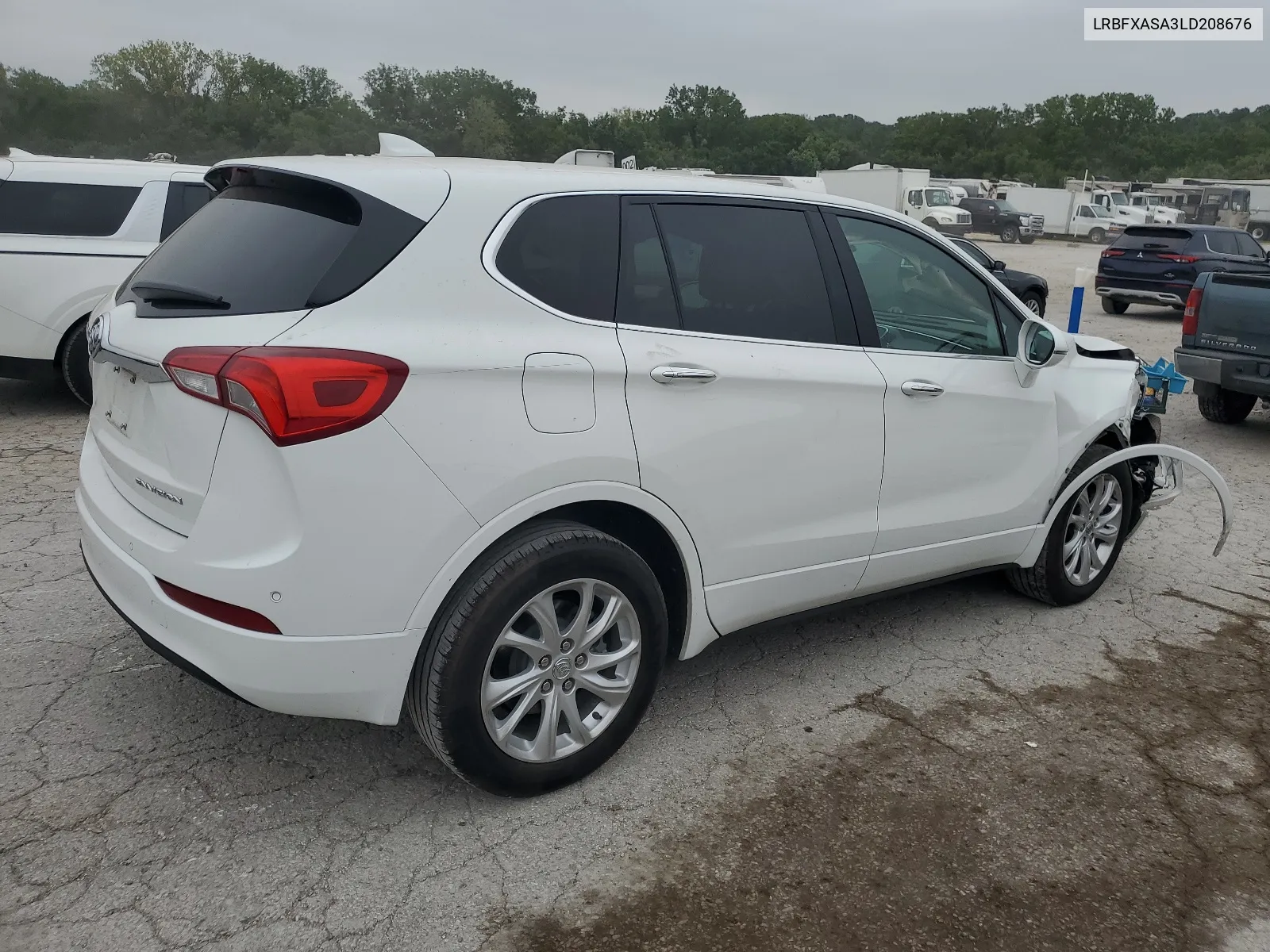 2020 Buick Envision VIN: LRBFXASA3LD208676 Lot: 66128684