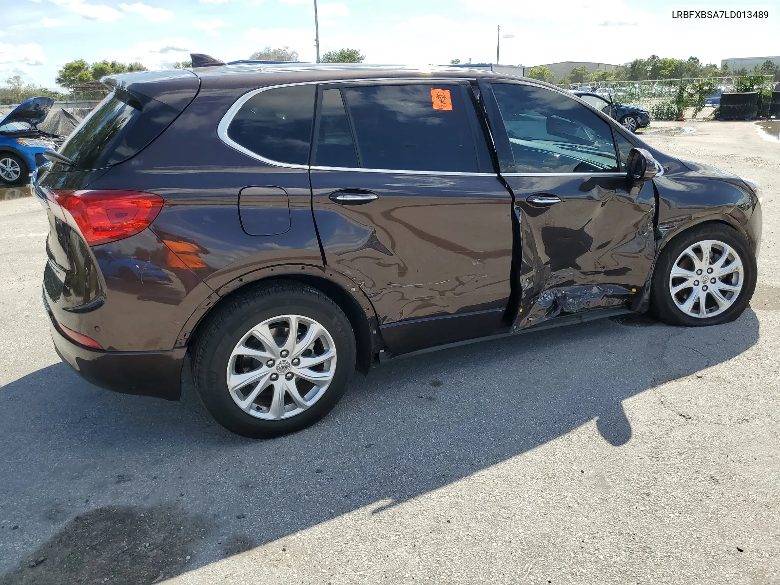 2020 Buick Envision Preferred VIN: LRBFXBSA7LD013489 Lot: 66220224