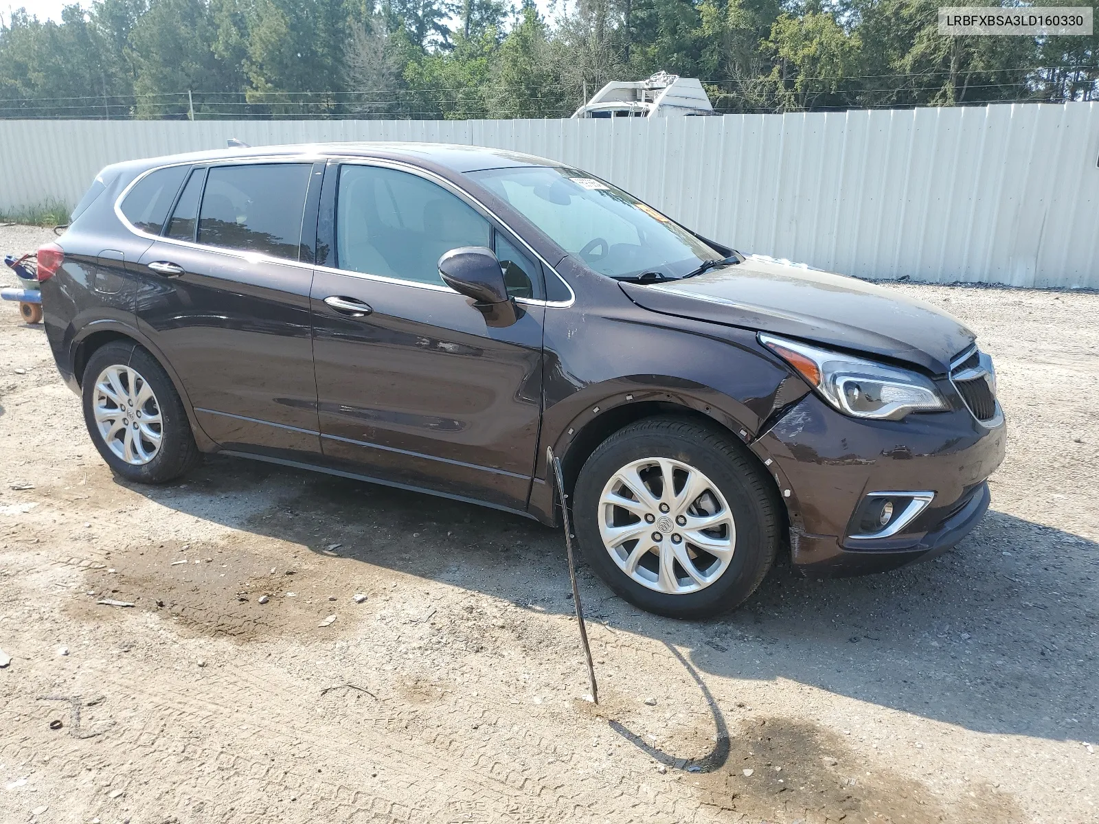 2020 Buick Envision Preferred VIN: LRBFXBSA3LD160330 Lot: 66976654