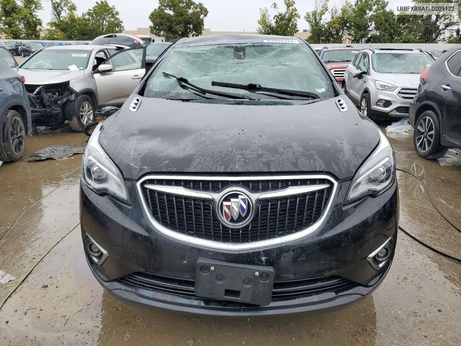 2020 Buick Envision Preferred VIN: LRBFXBSA1LD209122 Lot: 67094124