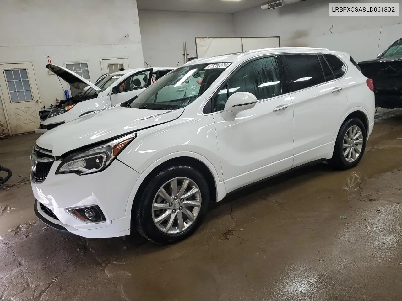 2020 Buick Envision Essence VIN: LRBFXCSA8LD061802 Lot: 72704874