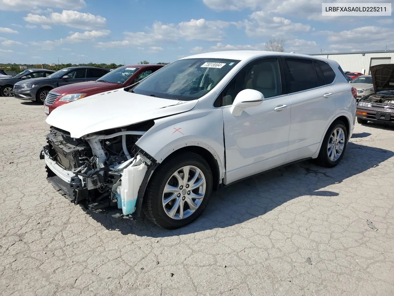 2020 Buick Envision VIN: LRBFXASA0LD225211 Lot: 73015584