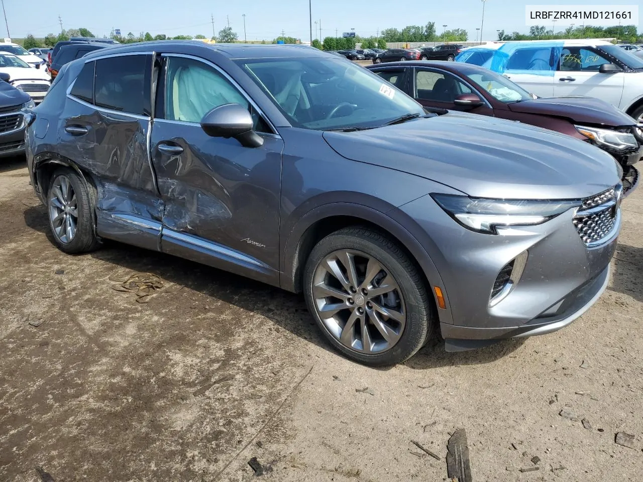 LRBFZRR41MD121661 2021 Buick Envision Avenir