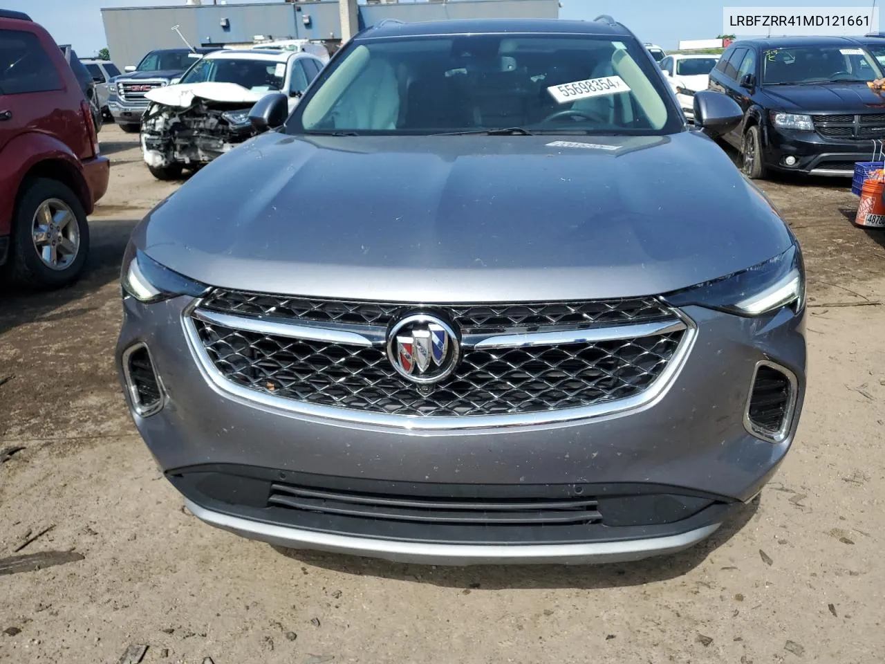 2021 Buick Envision Avenir VIN: LRBFZRR41MD121661 Lot: 55698354