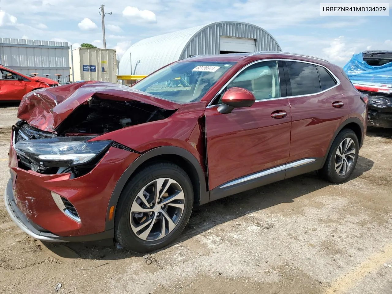 2021 Buick Envision Essence VIN: LRBFZNR41MD134029 Lot: 60150944