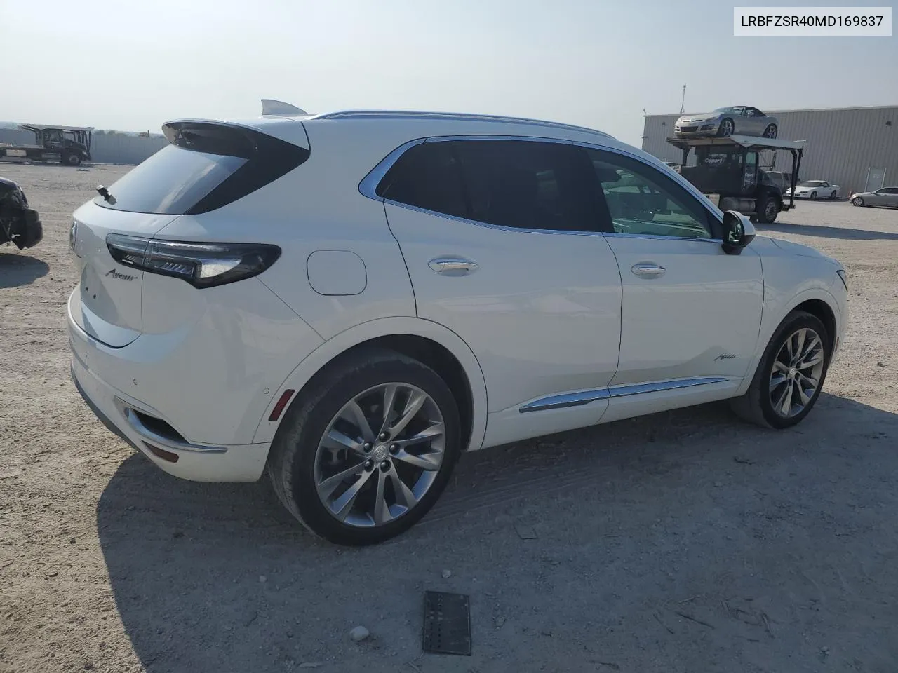 2021 Buick Envision Avenir VIN: LRBFZSR40MD169837 Lot: 61832874