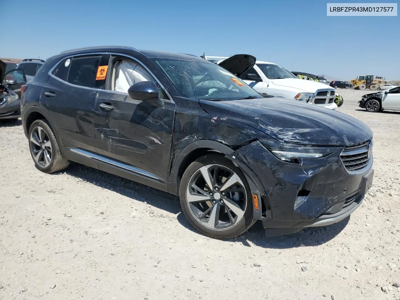 2021 Buick Envision Essence VIN: LRBFZPR43MD127577 Lot: 61951384