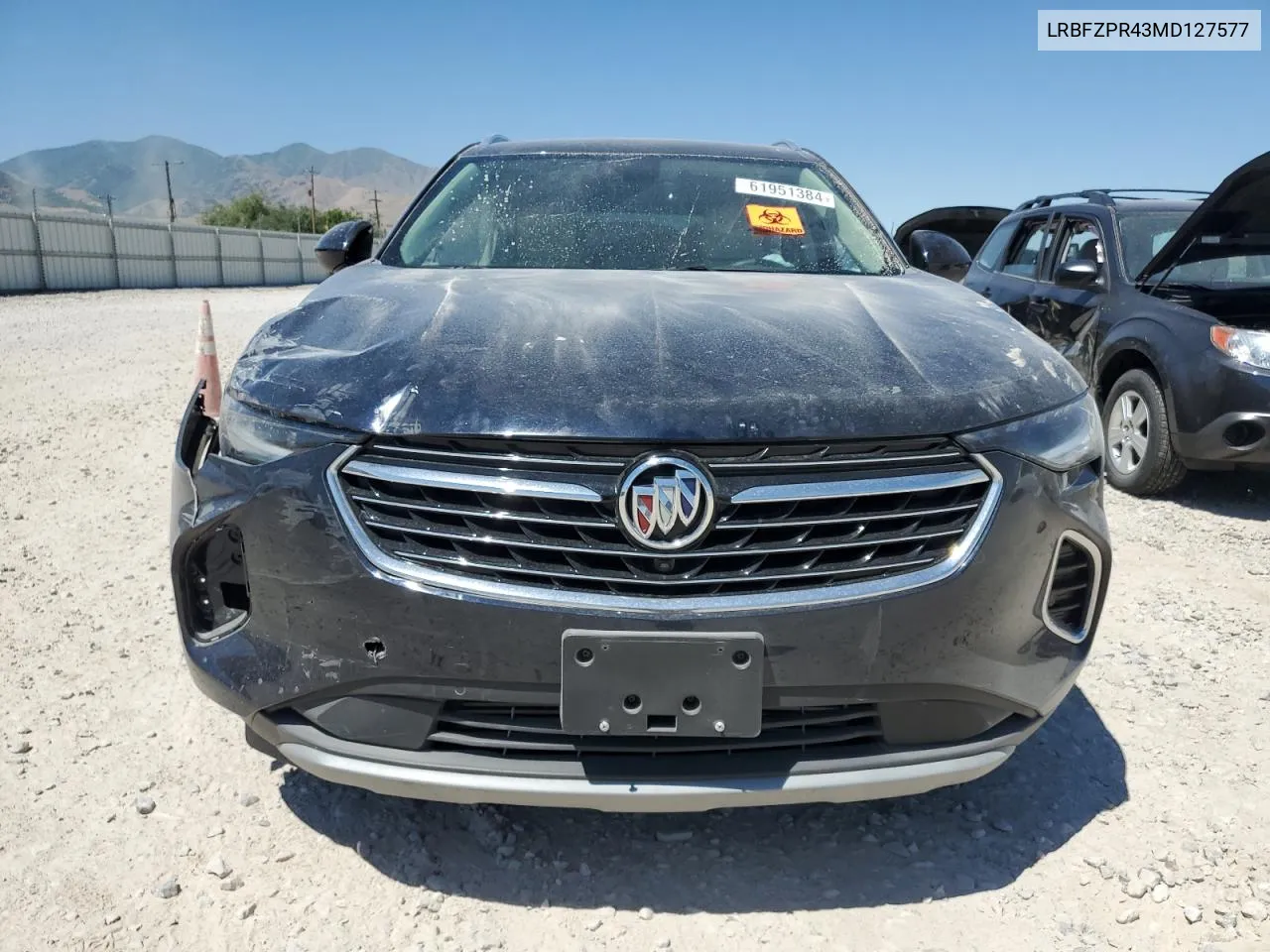 2021 Buick Envision Essence VIN: LRBFZPR43MD127577 Lot: 61951384