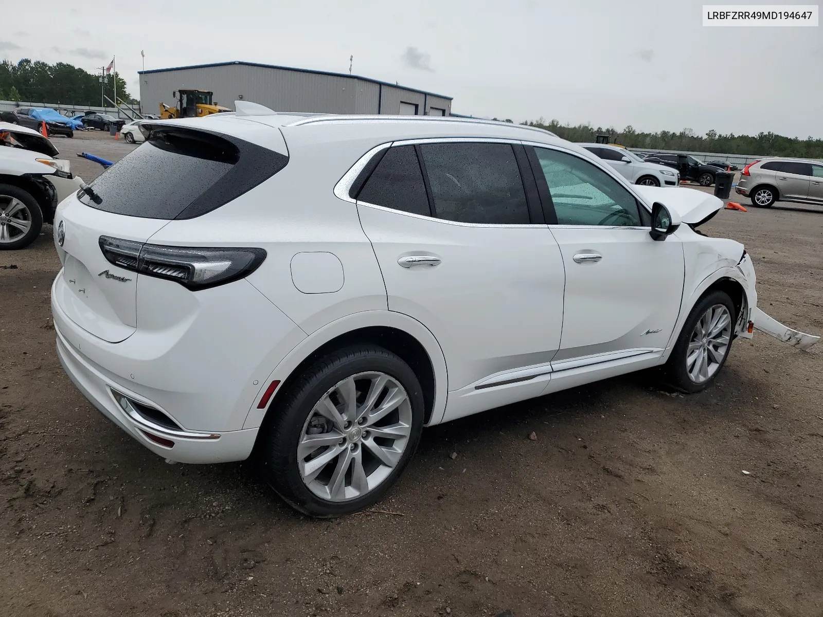 LRBFZRR49MD194647 2021 Buick Envision Avenir