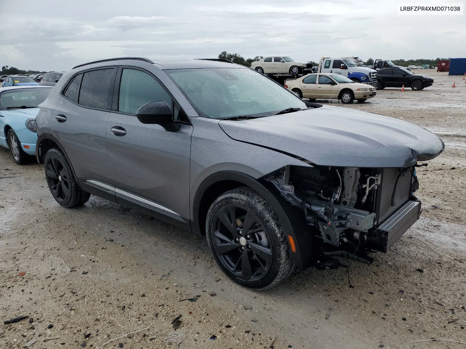 2021 Buick Envision Essence VIN: LRBFZPR4XMD071038 Lot: 66137254