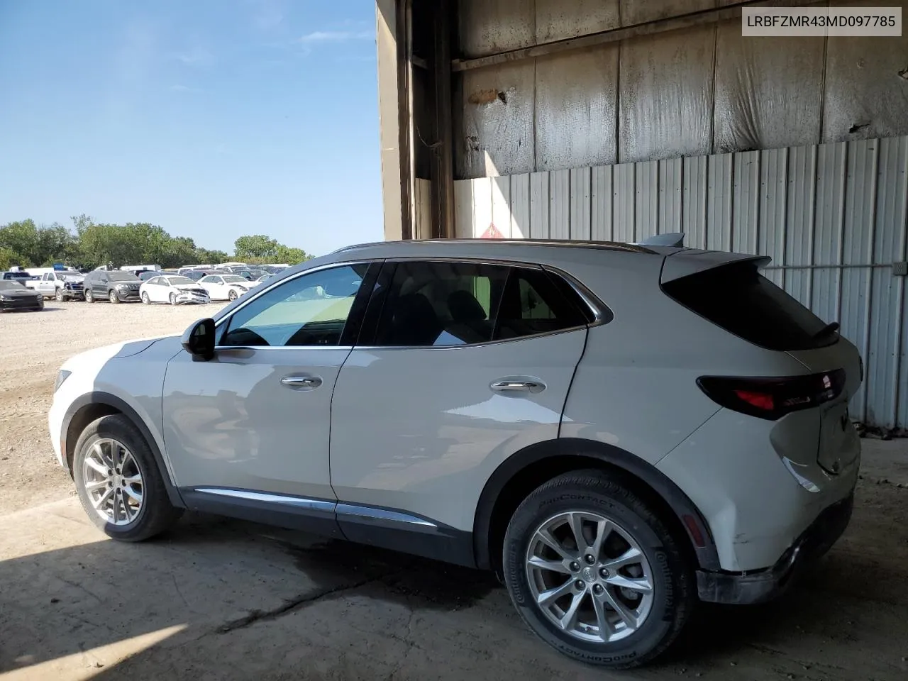 2021 Buick Envision Preferred VIN: LRBFZMR43MD097785 Lot: 68988734