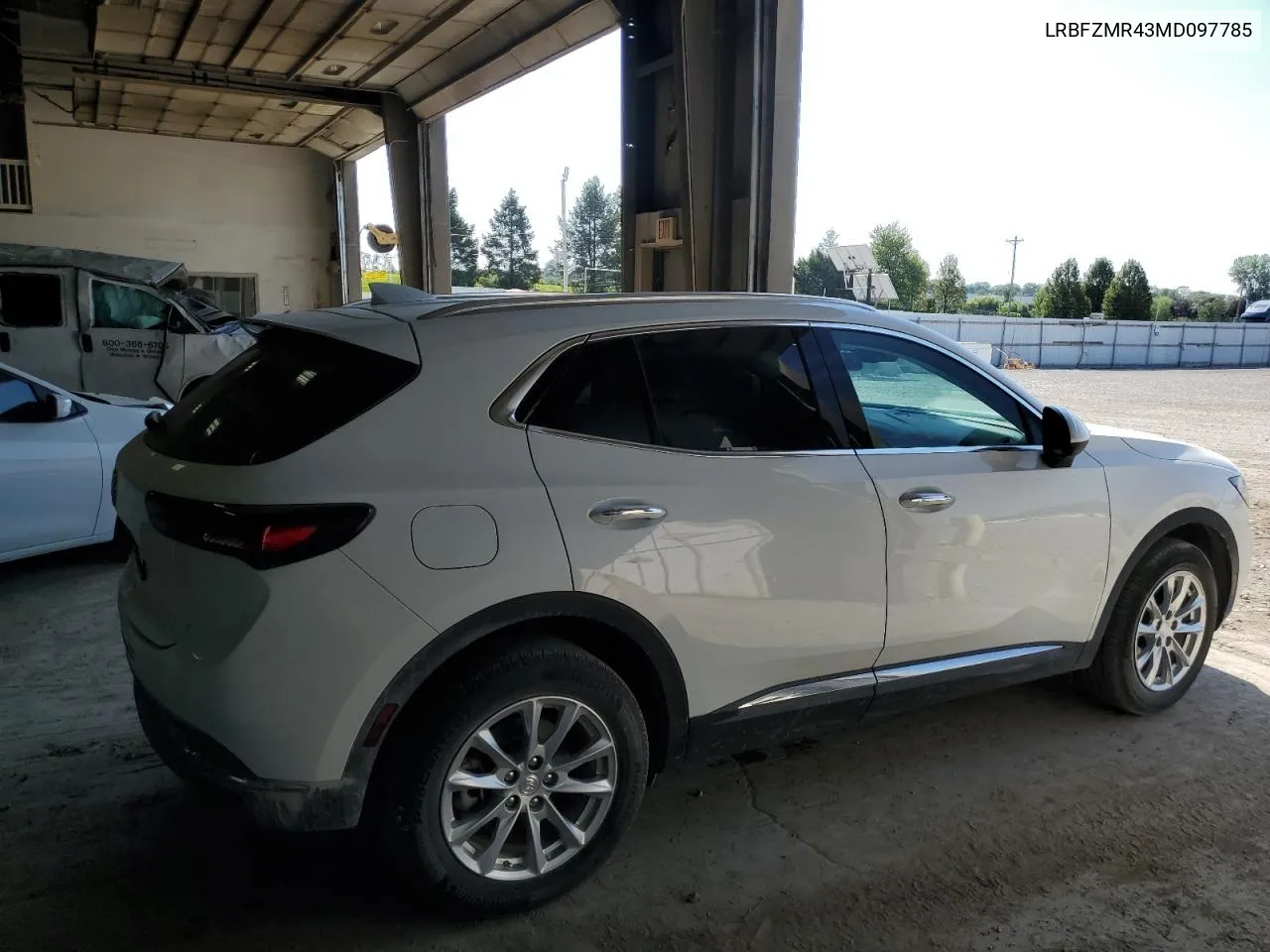 2021 Buick Envision Preferred VIN: LRBFZMR43MD097785 Lot: 68988734