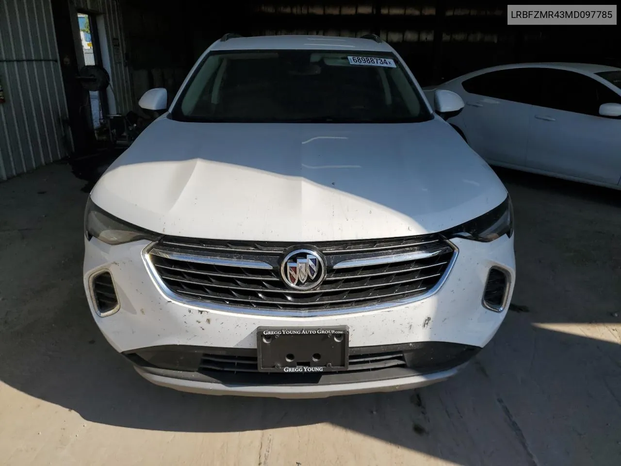 2021 Buick Envision Preferred VIN: LRBFZMR43MD097785 Lot: 68988734