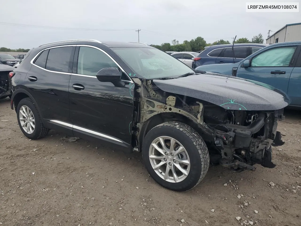 2021 Buick Envision Preferred VIN: LRBFZMR45MD108074 Lot: 72587944