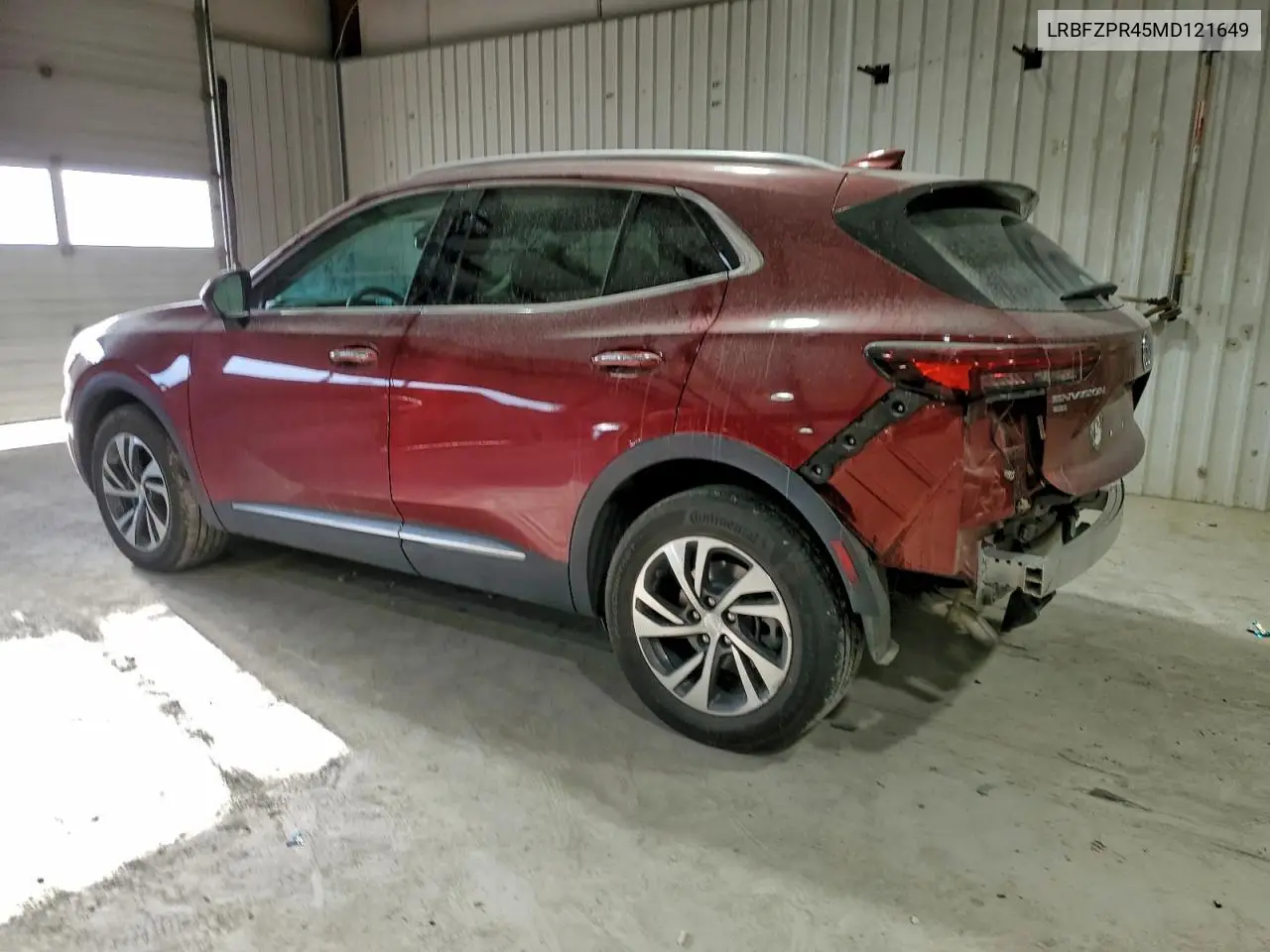 LRBFZPR45MD121649 2021 Buick Envision Essence