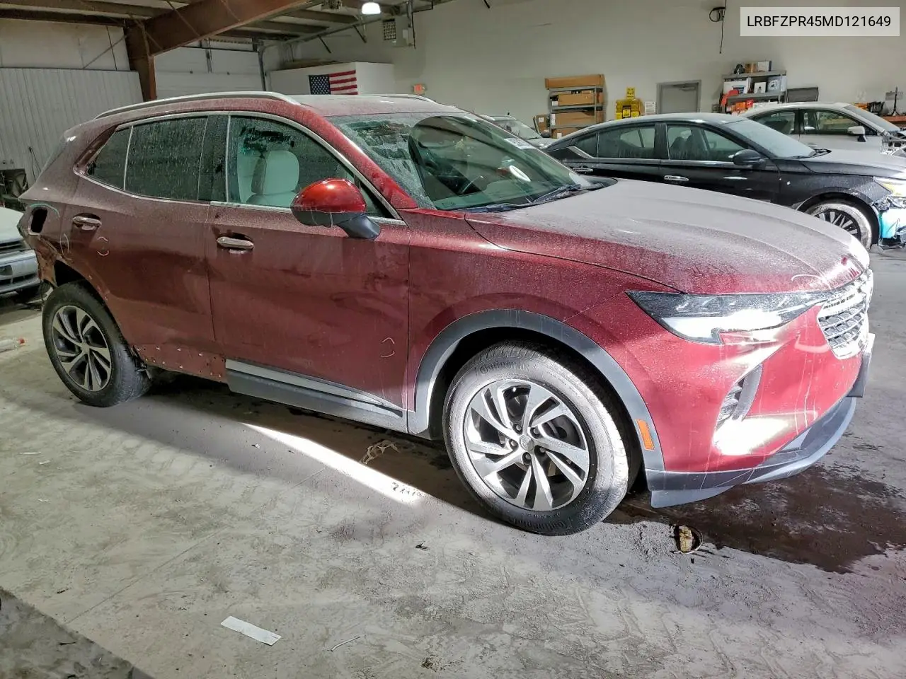 LRBFZPR45MD121649 2021 Buick Envision Essence