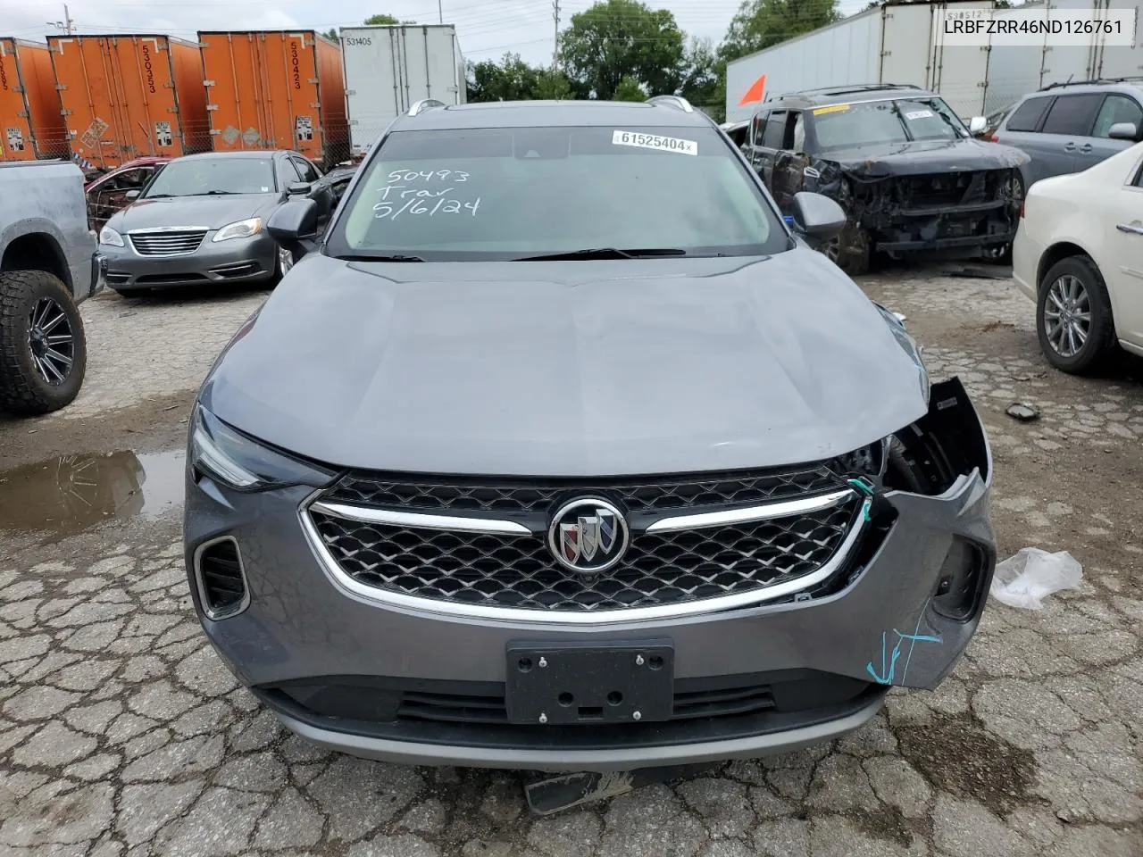 LRBFZRR46ND126761 2022 Buick Envision Avenir