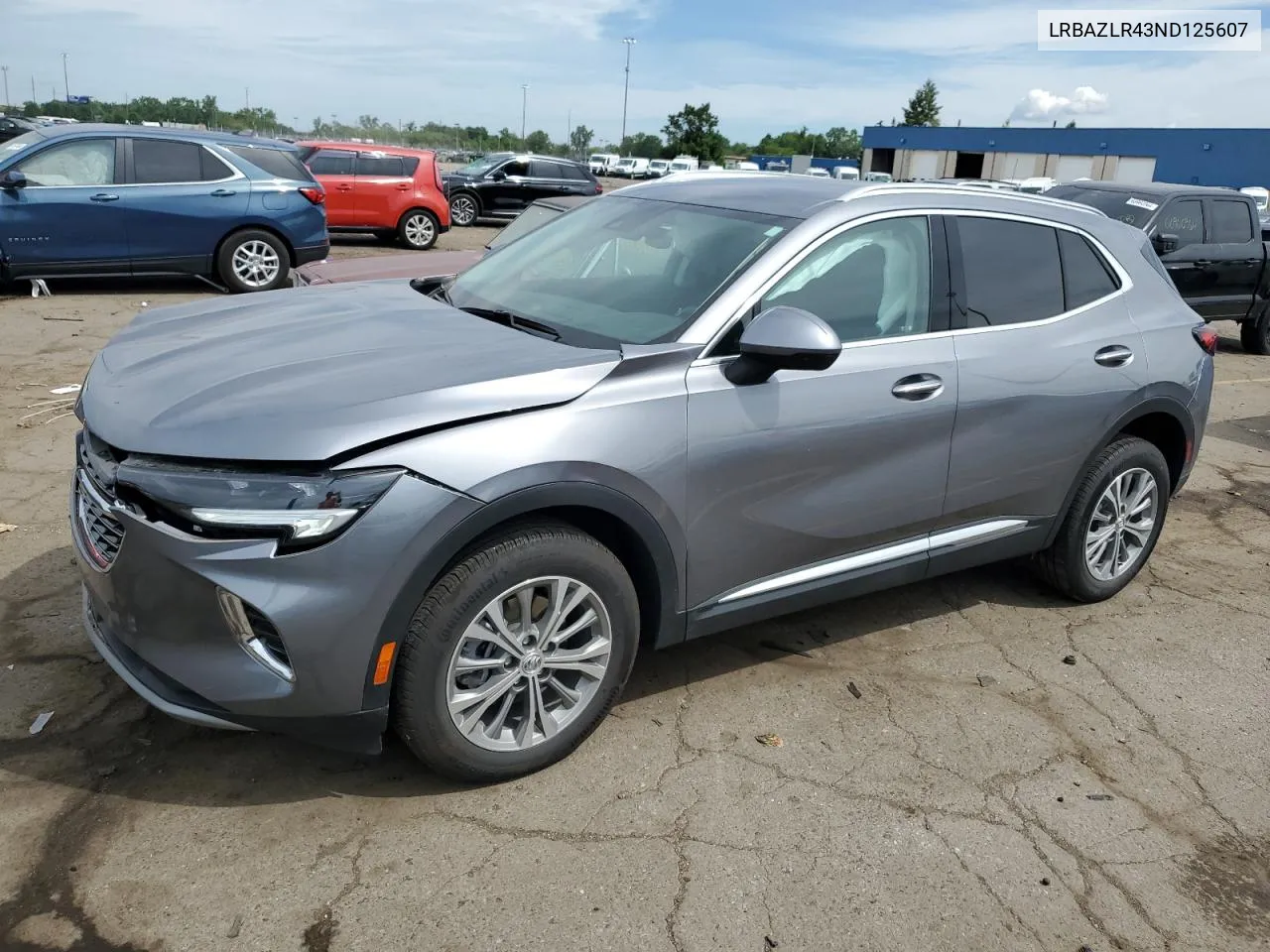 2022 Buick Envision Preferred VIN: LRBAZLR43ND125607 Lot: 61891434