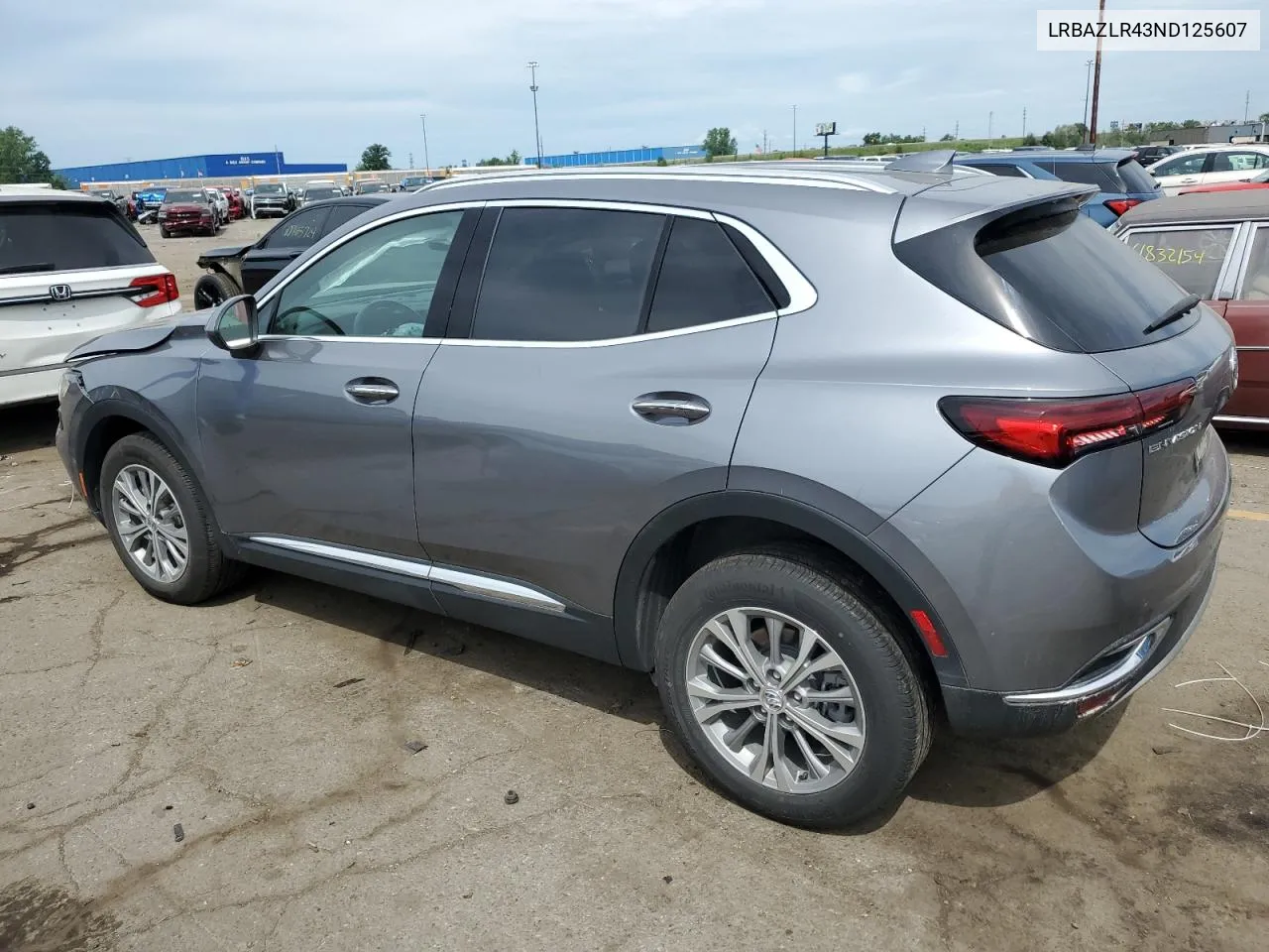 2022 Buick Envision Preferred VIN: LRBAZLR43ND125607 Lot: 61891434