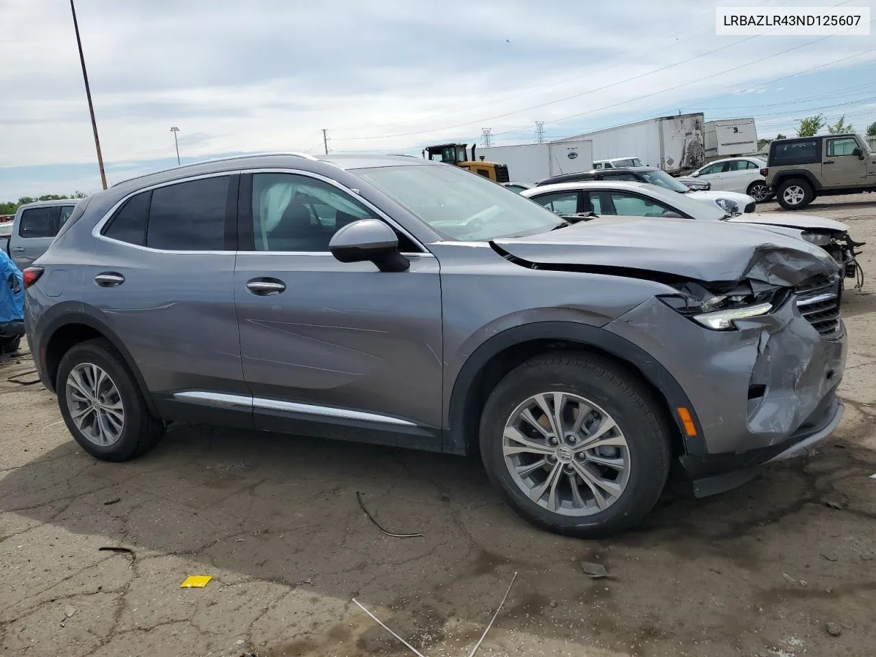 2022 Buick Envision Preferred VIN: LRBAZLR43ND125607 Lot: 61891434