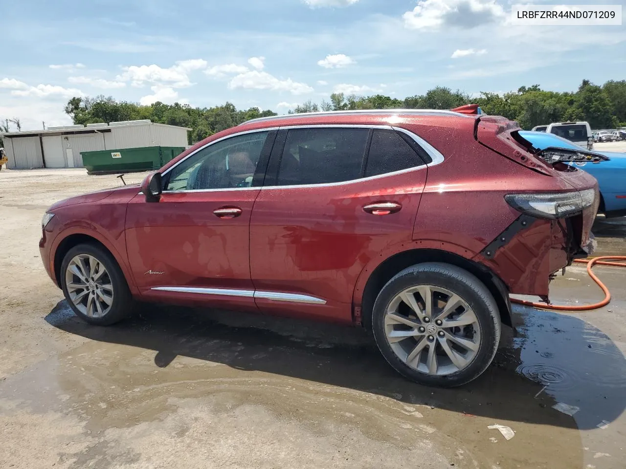 2022 Buick Envision Avenir VIN: LRBFZRR44ND071209 Lot: 62889894