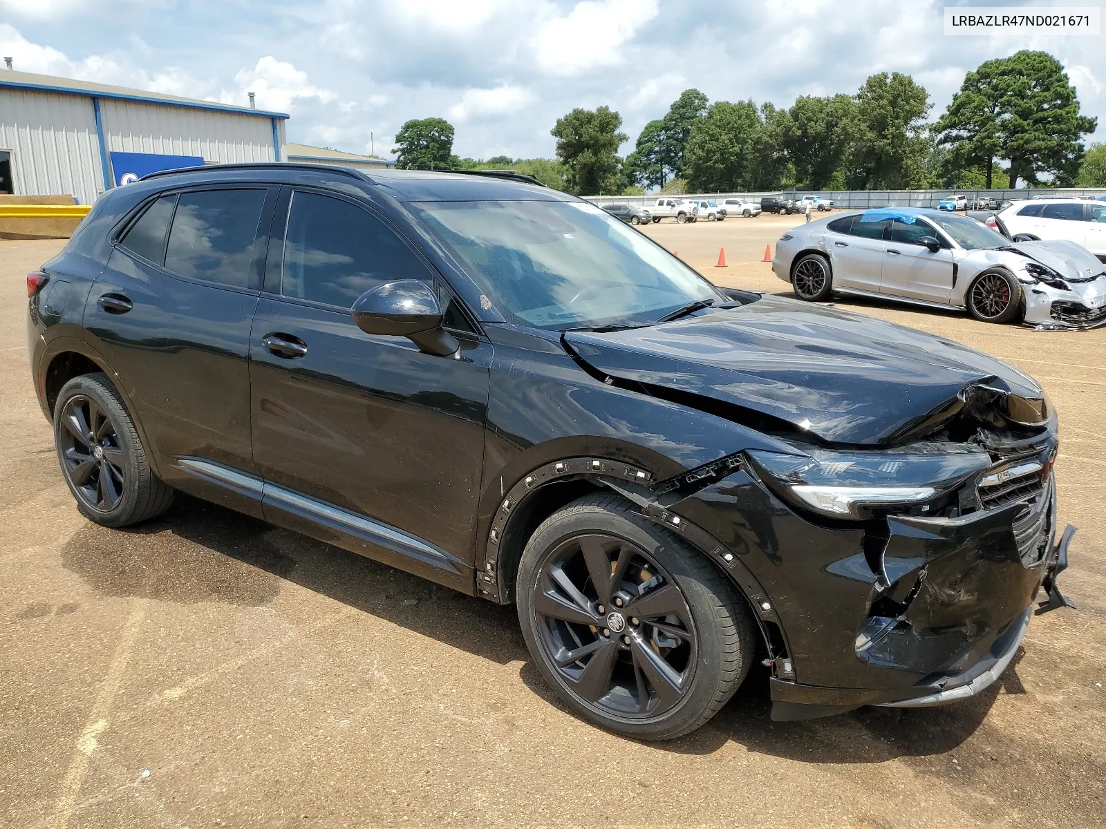 2022 Buick Envision Preferred VIN: LRBAZLR47ND021671 Lot: 66955474